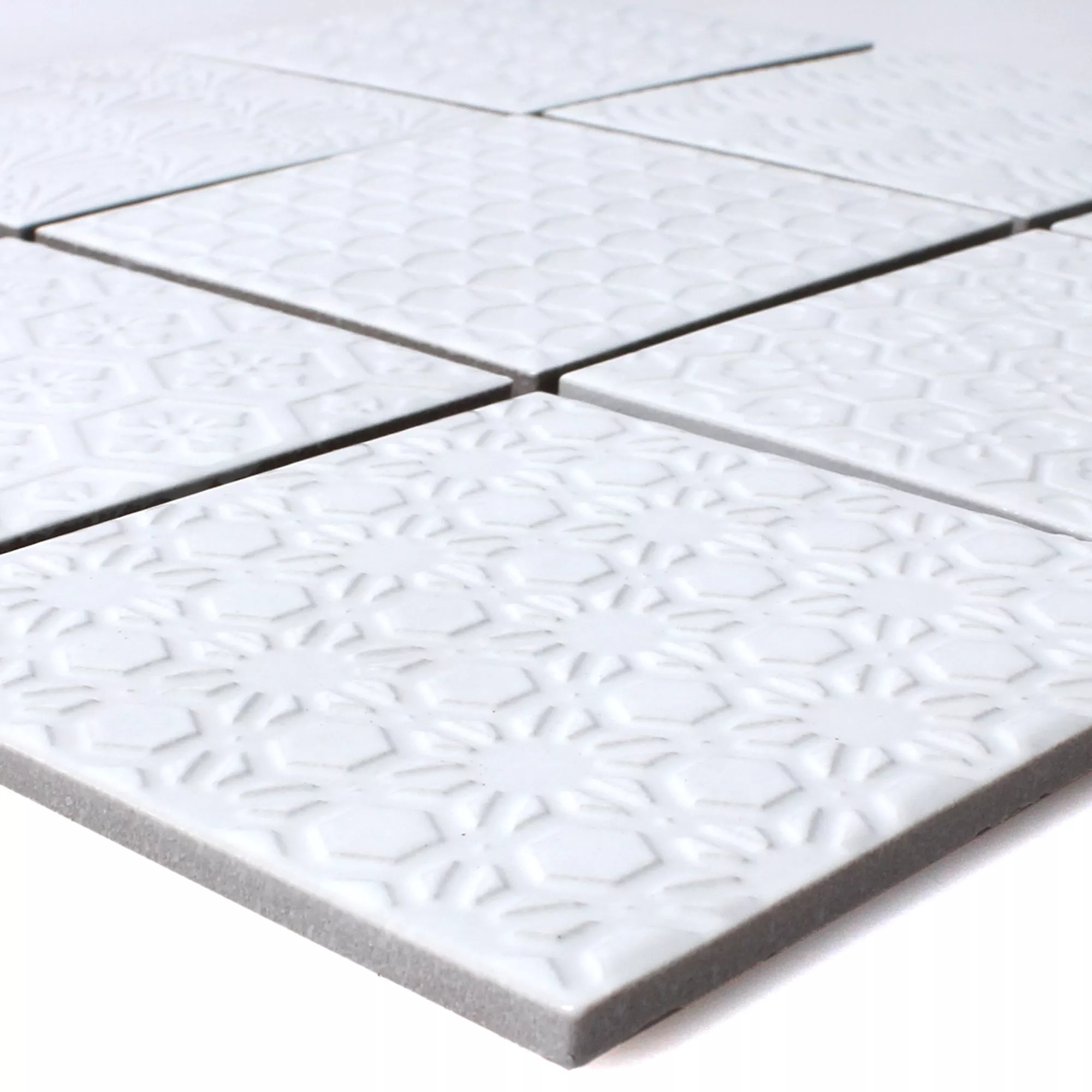 Mosaikfliesen Keramik Istria Weiss 3 Mosaikfliesen Keramik Istria Weiss