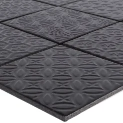 Mosaikfliesen Keramik Istria Schwarz