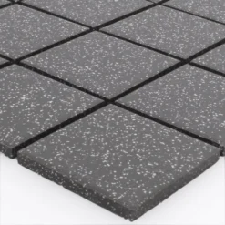 Mosaikfliesen Keramik Orla Schwarz