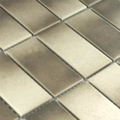 Alternative view of Mosaikfliesen Keramik Rutschhemmend Beige Braun