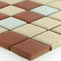 Mosaikfliesen Keramik Rutschhemmend Terrakotta