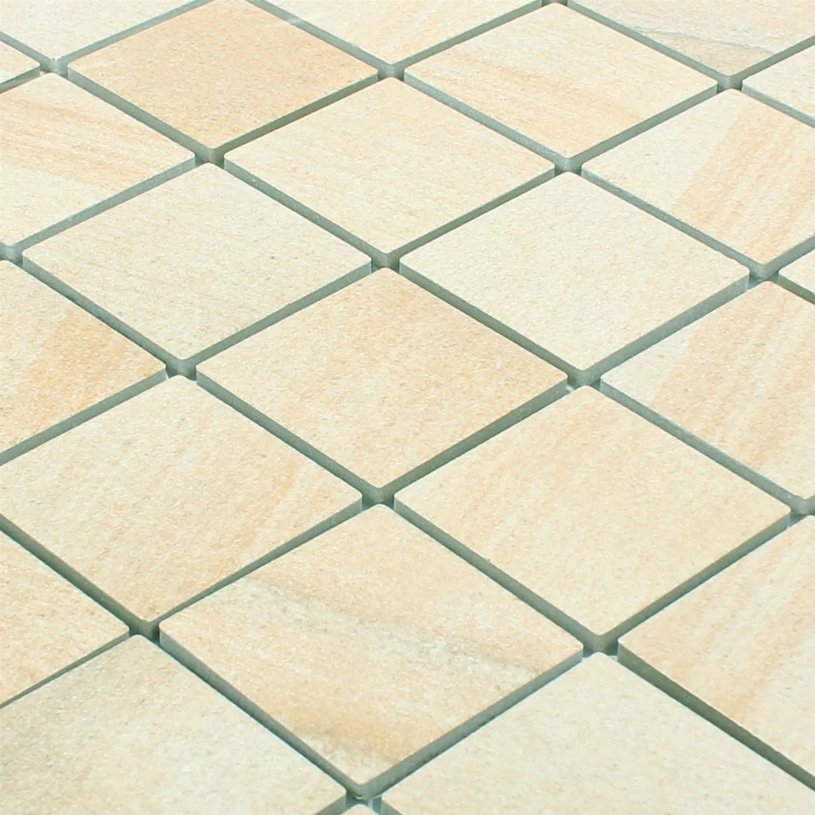 Mosaikfliesen Keramik Sahara Steinoptik Beige 4 Mosaikfliesen Keramik Sahara Steinoptik Beige – Bild 2