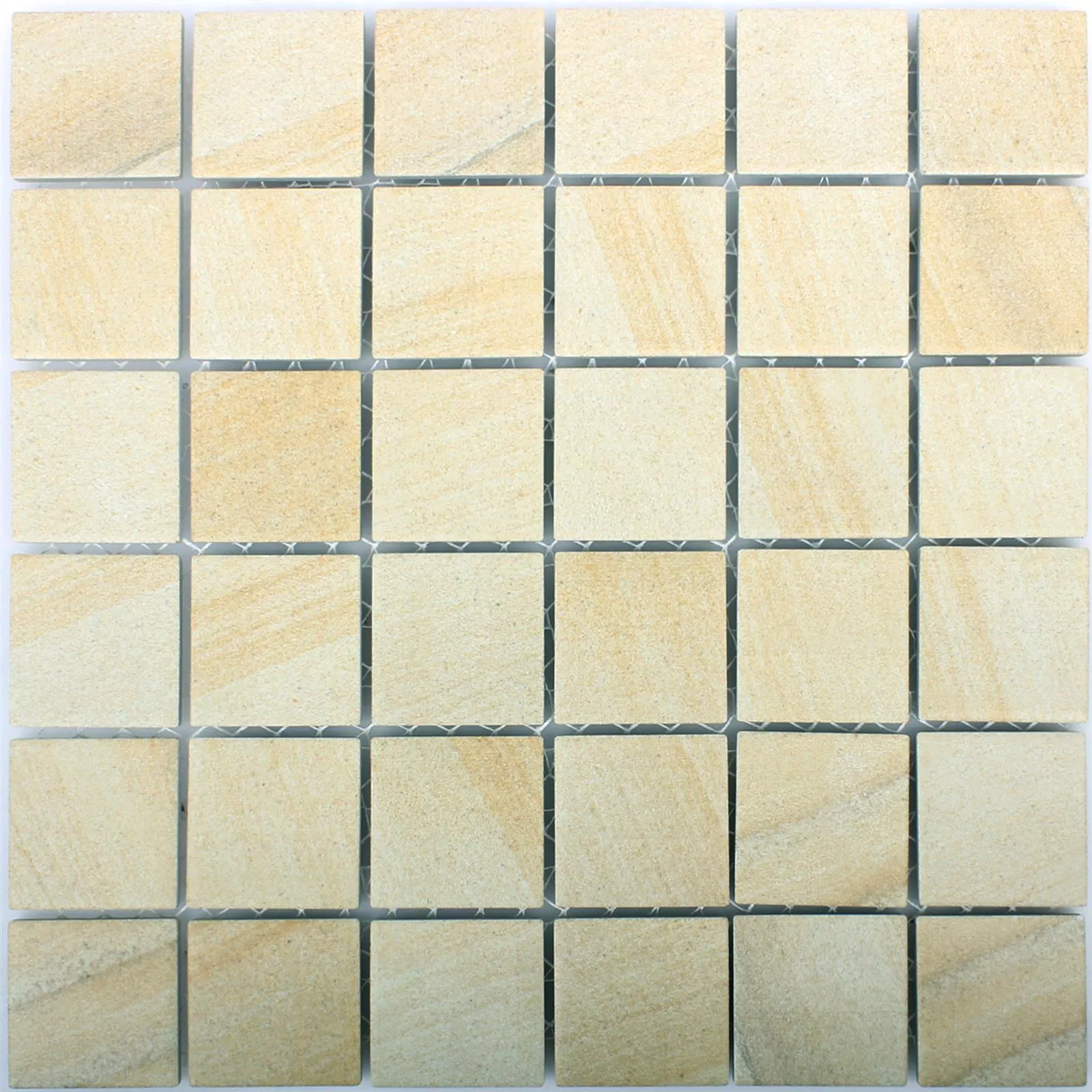 Mosaikfliesen Keramik Sahara Steinoptik Beige 6 Mosaikfliesen Keramik Sahara Steinoptik Beige – Bild 4