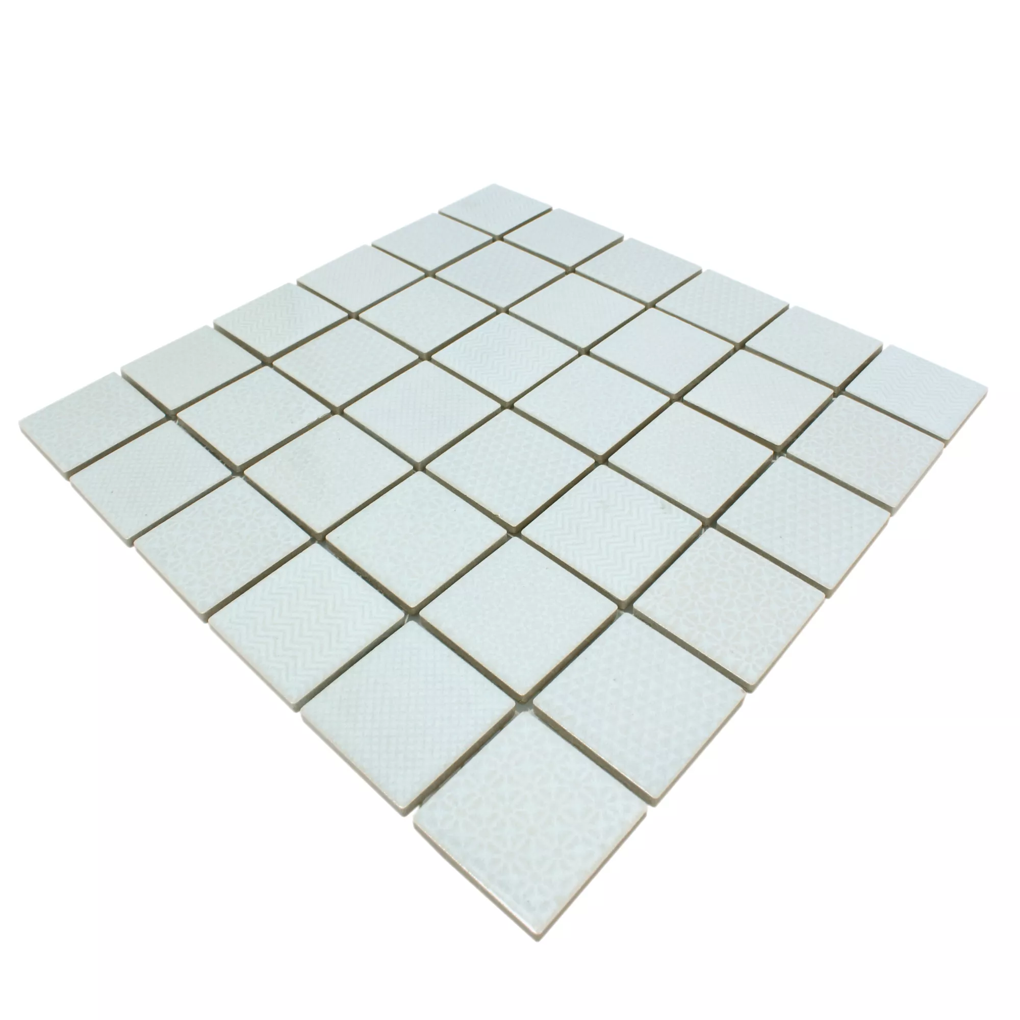 Mosaikfliesen Keramik Sapporo Mint 5 Mosaikfliesen Keramik Sapporo Mint – Bild 3