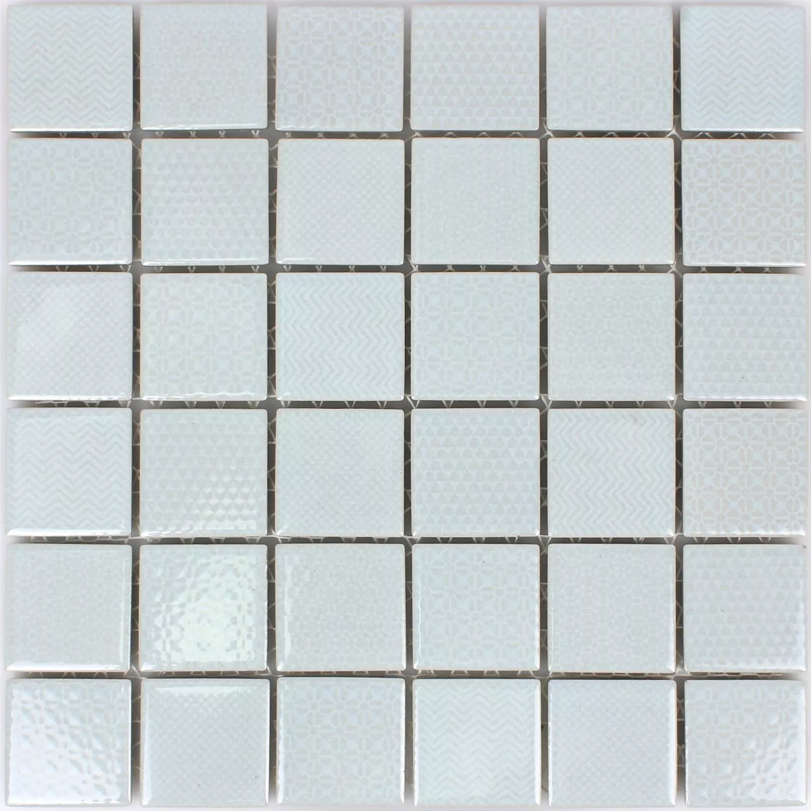 Mosaikfliesen Keramik Sapporo Mint 6 Mosaikfliesen Keramik Sapporo Mint – Bild 4