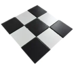 Mosaikfliesen Keramik Schwarz Weiss Matt 8 Mosaikfliesen Keramik Schwarz Weiss Matt -Mosafil Shop mosaikfliesen keramik schwarz weiss matt 3 25