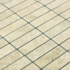 Alternative view of Mosaikfliesen Keramik Steinoptik Chorol Beige