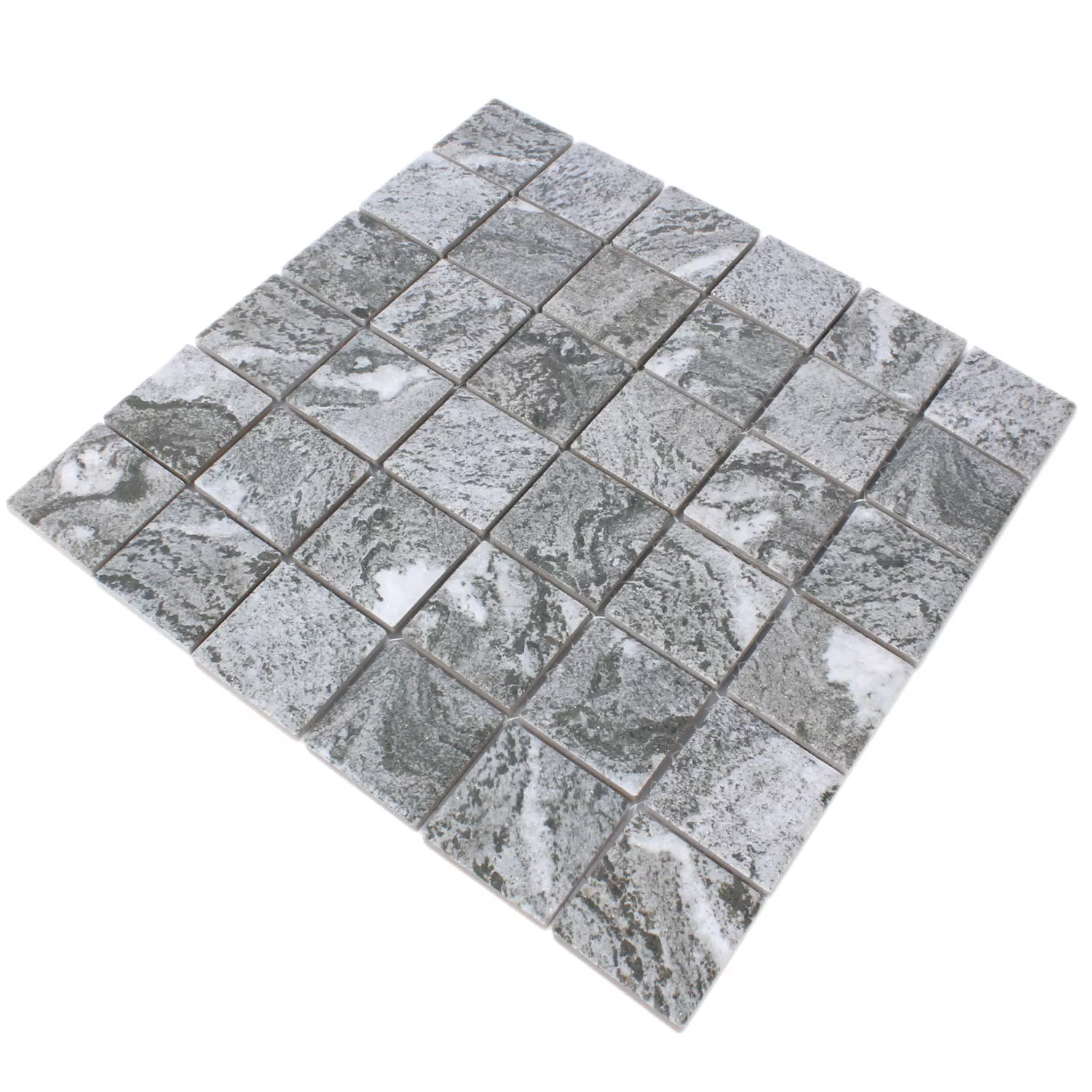 Mosaikfliesen Keramik Steinoptik Herkules Grau 48 5 Mosaikfliesen Keramik Steinoptik Herkules Grau 48 – Bild 3