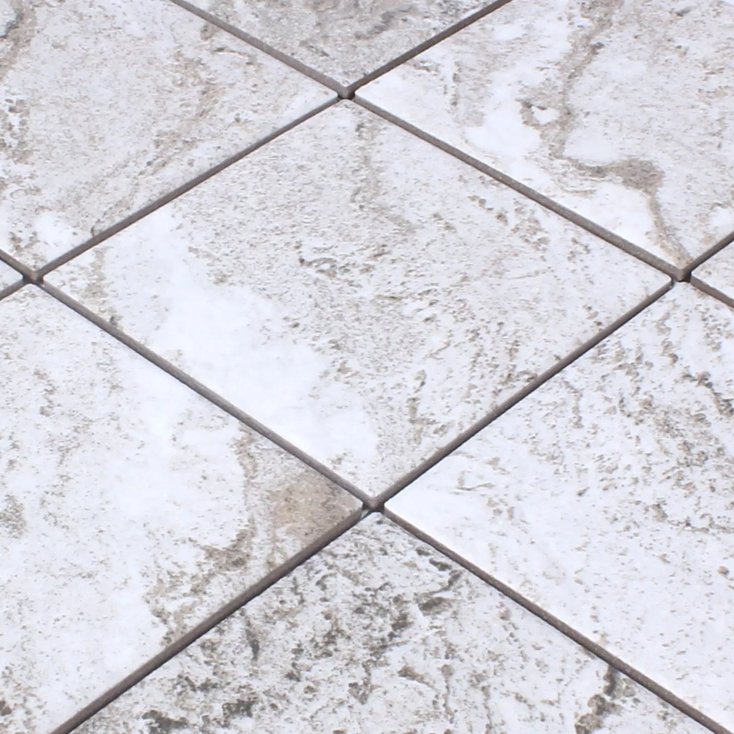 Mosaikfliesen Keramik Steinoptik Herkules Hellgrau 98 4 Mosaikfliesen Keramik Steinoptik Herkules Hellgrau 98 – Bild 2