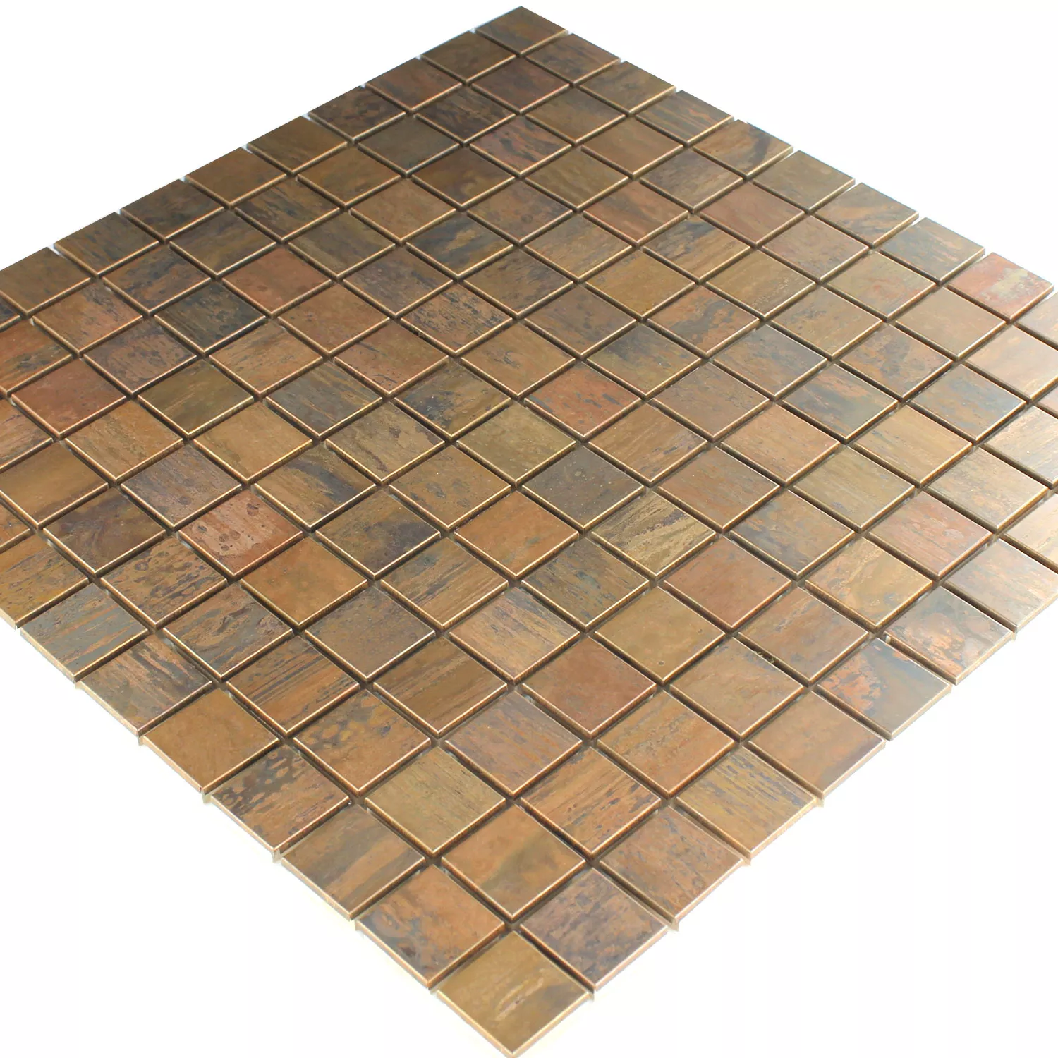 Mosaikfliesen Kupfer Design 23x23x8mm 5 Mosaikfliesen Kupfer Design 23x23x8mm – Bild 3