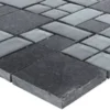 Mosaikfliesen Lauria Glas Kunststein Schwarz 1 Mosaikfliesen Lauria Glas Kunststein Schwarz -Mosafil Shop mosaikfliesen lauria glas kunststein schwarz 1 30