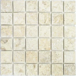 Mosaikfliesen Limestone Garbagna Beige 48 -Mosafil Shop mosaikfliesen limestone garbagna beige 48 3 39
