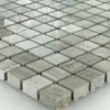 Mosaikfliesen Marmor 15x15x8mm Schlamm Grau Poliert -Mosafil Shop mosaikfliesen marmor 15x15x8mm schlamm grau poliert 1 4