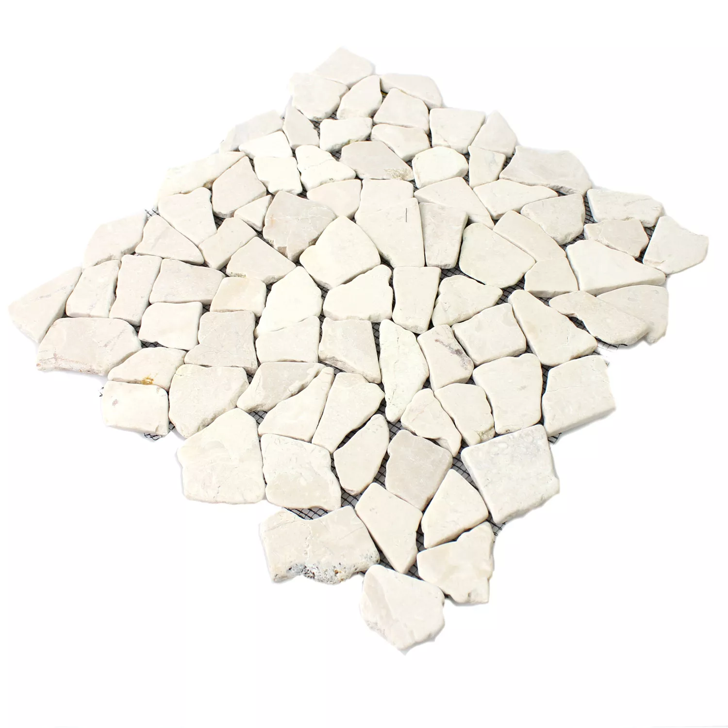 Mosaikfliesen Marmor Bruch Biancone 5 Mosaikfliesen Marmor Bruch Biancone – Bild 3