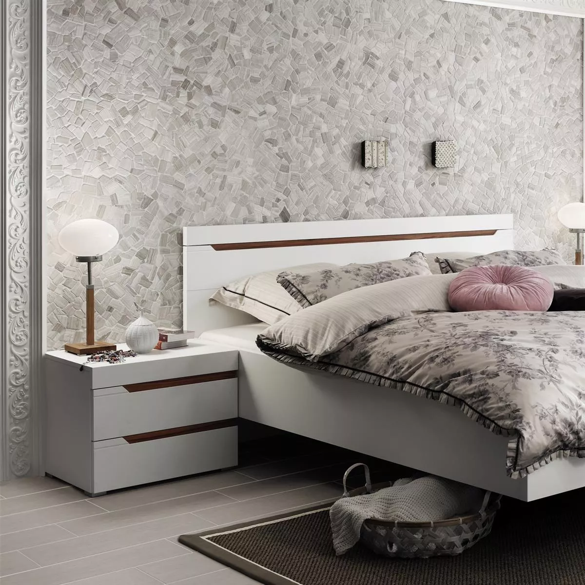 Mosaikfliesen Marmor Bruch Karamell Beige 7 Mosaikfliesen Marmor Bruch Karamell Beige – Bild 5