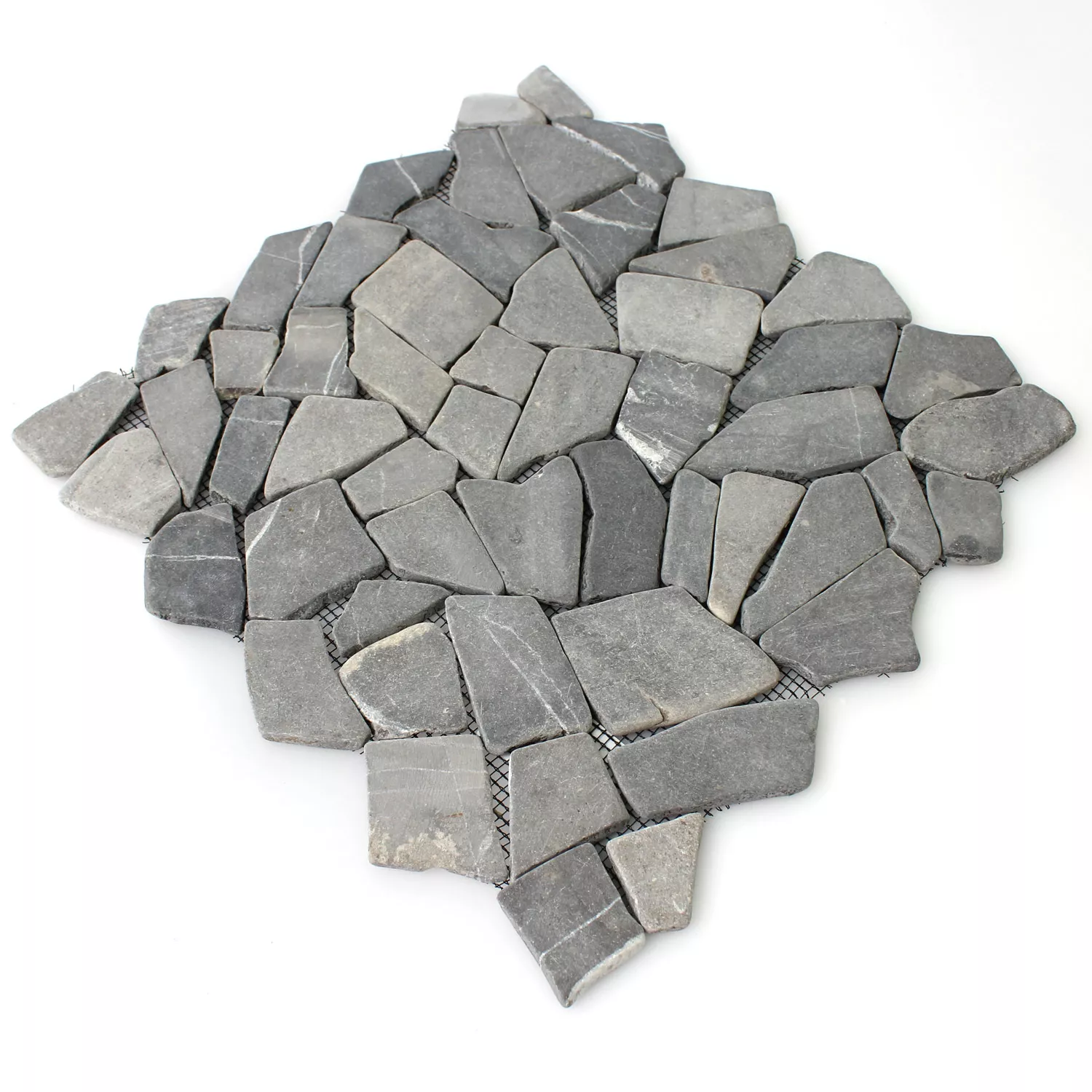 Mosaikfliesen Marmor Bruch Nero 5 Mosaikfliesen Marmor Bruch Nero – Bild 3