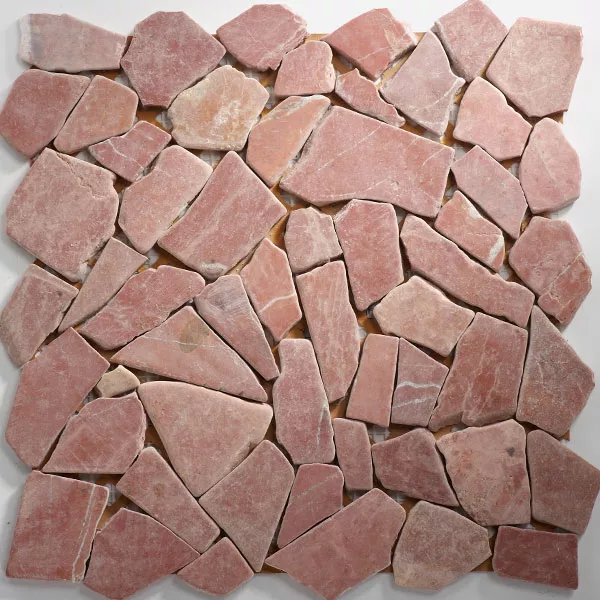 Mosaikfliesen Marmor Bruch Rosso Verona 5 Mosaikfliesen Marmor Bruch Rosso Verona – Bild 3
