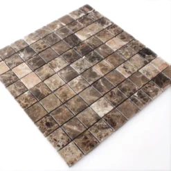 Mosaikfliesen Marmor Emprador Braun 32x32mm 8 Mosaikfliesen Marmor Emprador Braun 32x32mm -Mosafil Shop mosaikfliesen marmor emprador braun 32x32mm 3 88