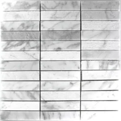 Mosaikfliesen Marmor Stäbchen Poliert Weiss 9 Mosaikfliesen Marmor Stäbchen Poliert Weiss -Mosafil Shop mosaikfliesen marmor staebchen gefraest poliert weiss 4 59