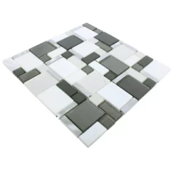 Mosaikfliesen Material Mix Echo Weiss Grau 8 Mosaikfliesen Material Mix Echo Weiss Grau -Mosafil Shop mosaikfliesen material mix echo weiss grau 3 90