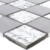 Mosaikfliesen Metall Naturstein Parole Schwarz Silber 1 Mosaikfliesen Metall Naturstein Parole Schwarz Silber -Mosafil Shop mosaikfliesen metall naturstein parole schwarz silber 1 16