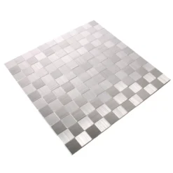 Mosaikfliesen Metall Selbstklebend Mikros Silber Quadrat 25 8 Mosaikfliesen Metall Selbstklebend Mikros Silber Quadrat 25 -Mosafil Shop mosaikfliesen metall selbstklebend mikros silber quadrat 25 3 92