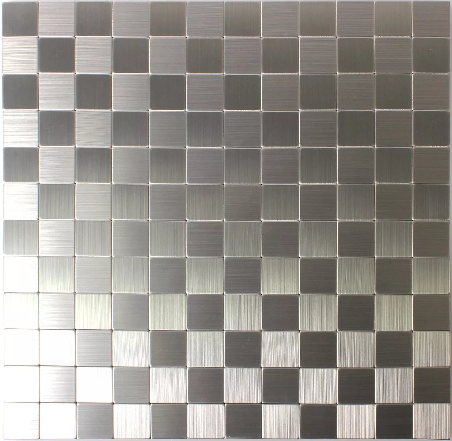 Mosaikfliesen Metall Selbstklebend Mikros Silber Quadrat 25 6 Mosaikfliesen Metall Selbstklebend Mikros Silber Quadrat 25 – Bild 4