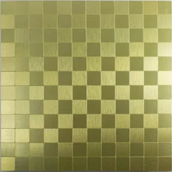 Mosaikfliesen Metall Selbstklebend Vryburg Gold Quadrat 23 9 Mosaikfliesen Metall Selbstklebend Vryburg Gold Quadrat 23 -Mosafil Shop mosaikfliesen metall selbstklebend vryburg gold quadrat 23 4 8