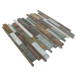 Mosaikfliesen Miray Naturstein Kupfer Mix -Mosafil Shop mosaikfliesen miray naturstein kupfer mix 3 50