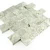 Mosaikfliesen Naturstein 3D Sumba Silver Brick -Mosafil Shop mosaikfliesen naturstein 3d sumba silver brick 1 70