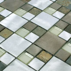 Mosaikfliesen Naturstein Glas Aluminium Banzai 7 Mosaikfliesen Naturstein Glas Aluminium Banzai -Mosafil Shop mosaikfliesen naturstein glas aluminium banzai 2 50