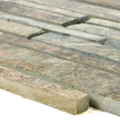 Mosaikfliesen Naturstein Kilis Schiefer Rustik