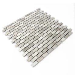 Mosaikfliesen Naturstein Macciato Beige Brown 15x30x8mm -Mosafil Shop mosaikfliesen naturstein macciato beige brown 15x30x8mm 3 35