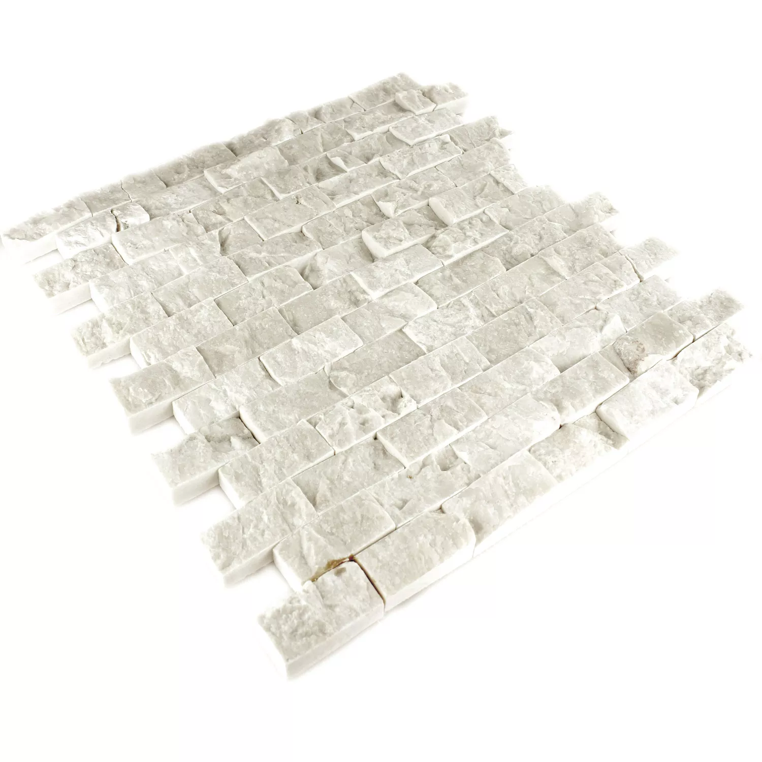 Mosaikfliesen Naturstein Marmor Afyon Beige 3D 5 Mosaikfliesen Naturstein Marmor Afyon Beige 3D – Bild 3