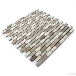 Mosaikfliesen Naturstein Mocca Braun 15x30x8mm 8 Mosaikfliesen Naturstein Mocca Braun 15x30x8mm -Mosafil Shop mosaikfliesen naturstein mocca braun 15x30x8mm 3 4
