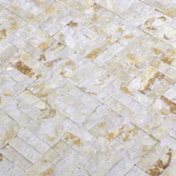Mosaikfliesen Naturstein Parkett Splitface 3D Beige 7 Mosaikfliesen Naturstein Parkett Splitface 3D Beige -Mosafil Shop mosaikfliesen naturstein parkett splitface 3d beige 2 94