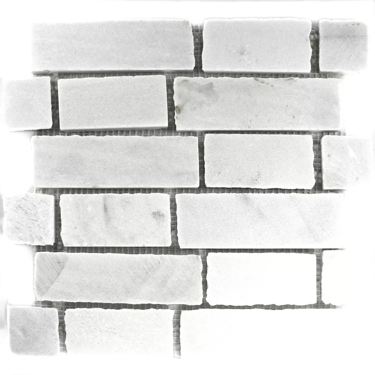 Mosaikfliesen Schiefer Gidley Weiss 5 Mosaikfliesen Schiefer Gidley Weiss – Bild 3