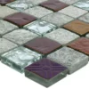 Mosaikfliesen Sheldrake Grau Silber 2 Mosaikfliesen Sheldrake Grau Silber -Mosafil Shop mosaikfliesen sheldrake grau silber 1 65