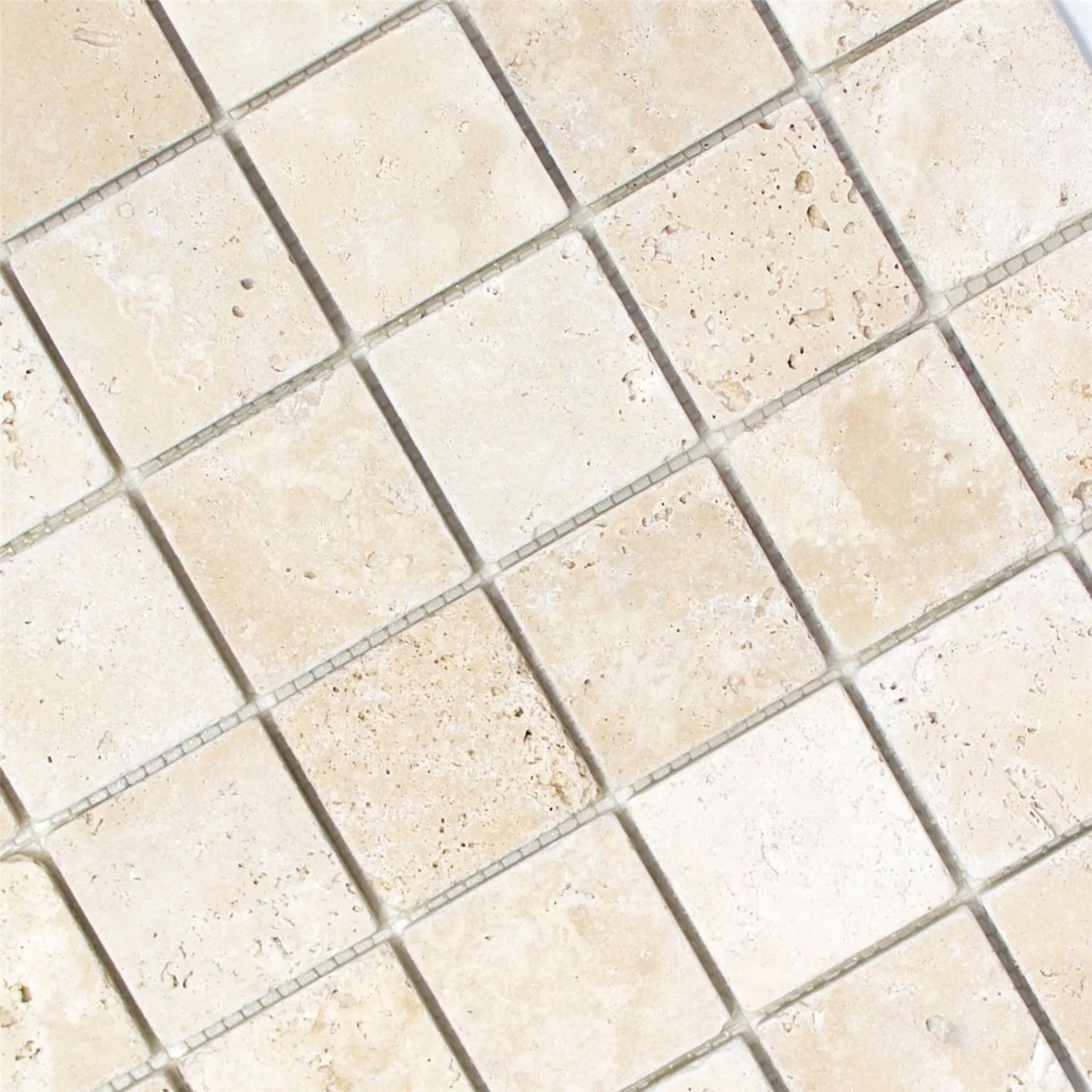 Mosaikfliesen Travertin Barga Beige 48 4 Mosaikfliesen Travertin Barga Beige 48 – Bild 2