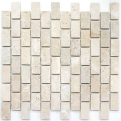 Mosaikfliesen Travertin Barga Beige Brick -Mosafil Shop mosaikfliesen travertin barga beige brick 3 13