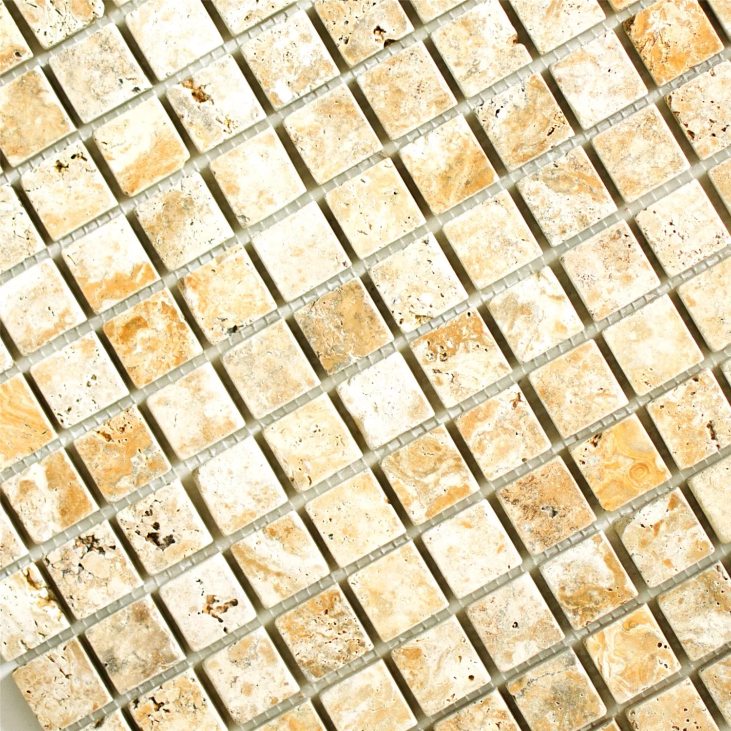Mosaikfliesen Travertin Castello Gold 23 4 Mosaikfliesen Travertin Castello Gold 23 – Bild 2