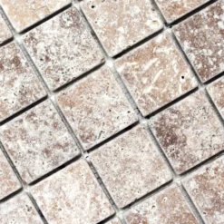 Alternative view of Mosaikfliesen Travertin Patara Noce 48