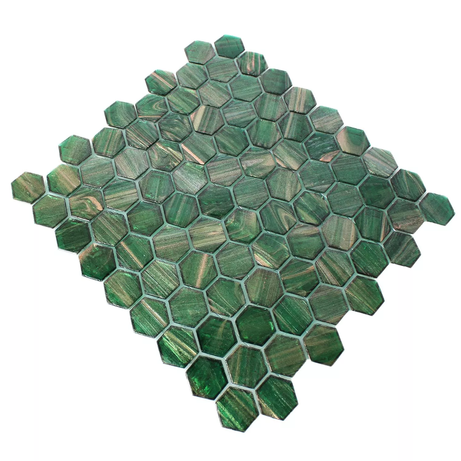 Mosaikfliesen Trend-Vi Glas Hexagonal 236 5 Mosaikfliesen Trend-Vi Glas Hexagonal 236 – Bild 3