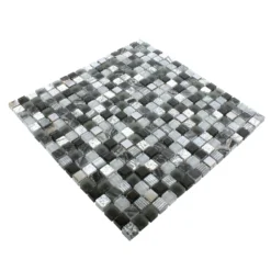 Mosaikfliesen Venzona Schwarz Silber -Mosafil Shop mosaikfliesen venzona schwarz silber 3 79