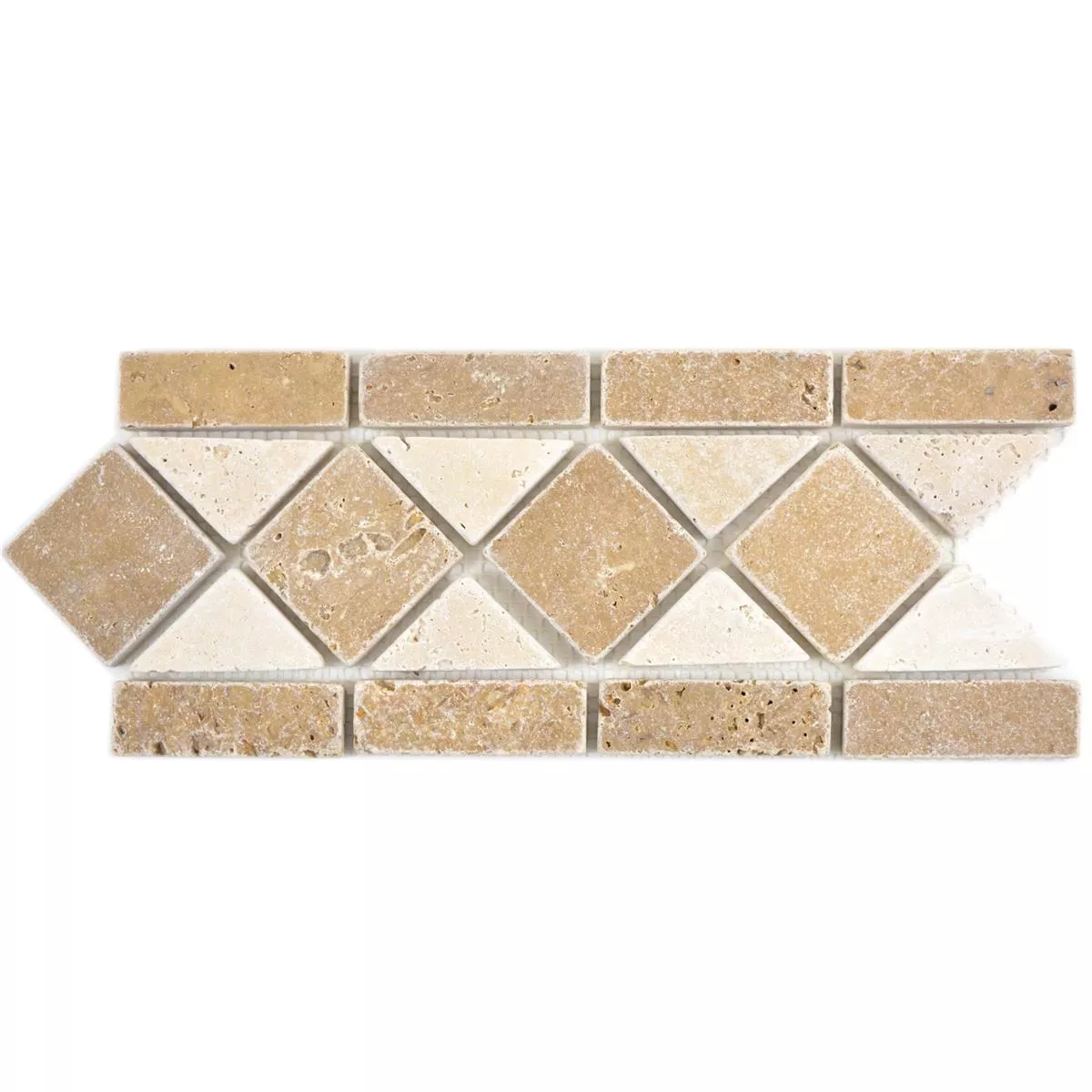 Naturstein Bordüre Cadoine Beige Braun 3 Naturstein Bordüre Cadoine Beige Braun