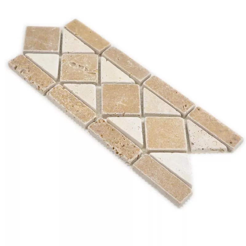 Naturstein Bordüre Cadoine Beige Braun 5 Naturstein Bordüre Cadoine Beige Braun – Bild 3