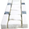Naturstein Fliesenbordüre Vimeiro Weiß Schwarz -Mosafil Shop naturstein fliesenborduere vimeiro weiss schwarz 1 19