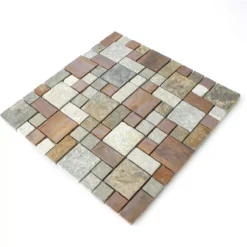 Naturstein Kupfer Mosaik Fliesen Mix 8 Naturstein Kupfer Mosaik Fliesen Mix -Mosafil Shop naturstein kupfer mosaik fliesen mix 3 44