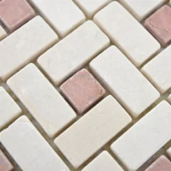 Naturstein Marmor Mosaik Fliesen Robin Beige Rosso -Mosafil Shop naturstein marmor mosaik fliesen robin beige rosso 3 53