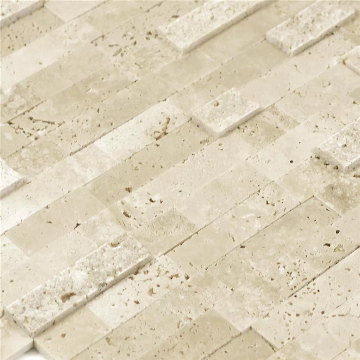 Naturstein Marmor Mosaikfliesen Johannesburg Beige 4 Naturstein Marmor Mosaikfliesen Johannesburg Beige – Bild 2